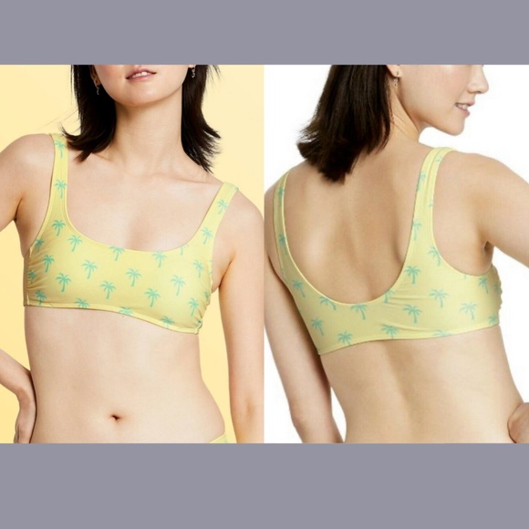 NEW Stoney Clover Lane | Palm‎ Tree | Bikini Top [ L ] + Scoop Bottom [ M ] - Picture 2 of 12